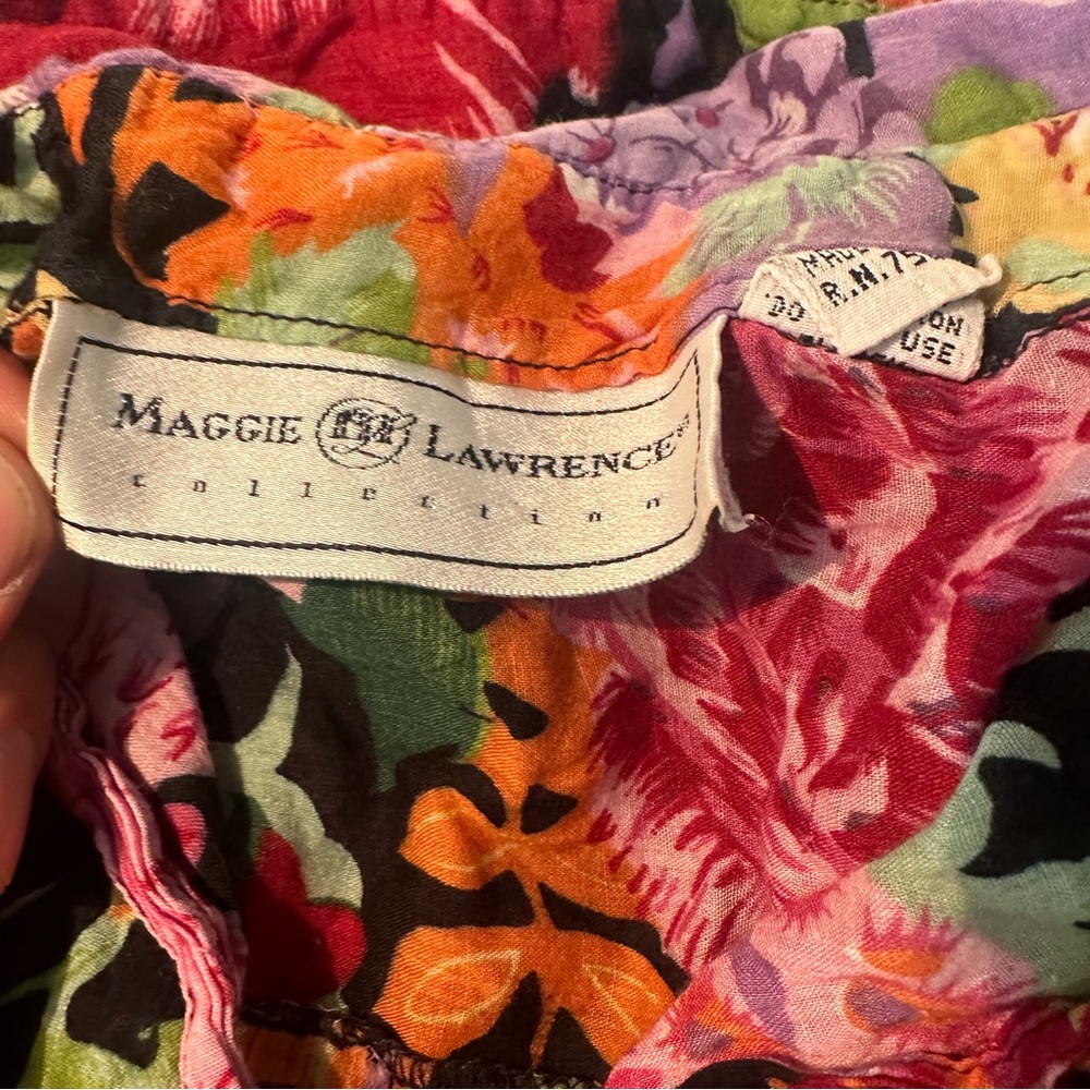 Floral button down short sleeve - Picture 4 of 11